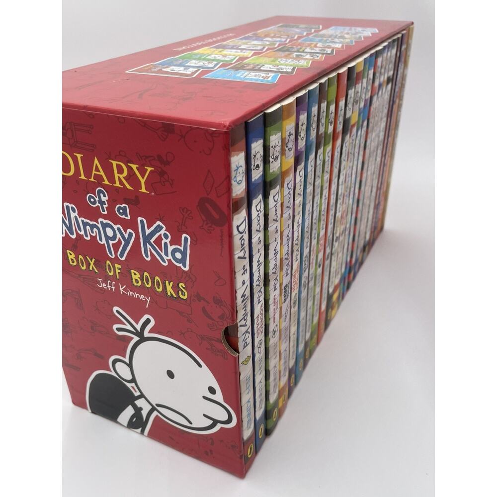 Jeff Kinney : Diary of a Wimpy Kid 1-21 Paperback Box Set - Opened Never Read - Picture 9 of 12